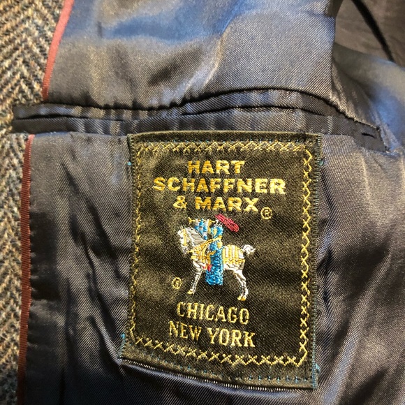 Hart Schaffner Marx Pure Virgin Wool Sport Coat - Picture 4 of 10